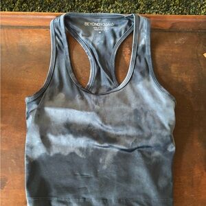 Beyond Yoga Navy Blue Tank Top